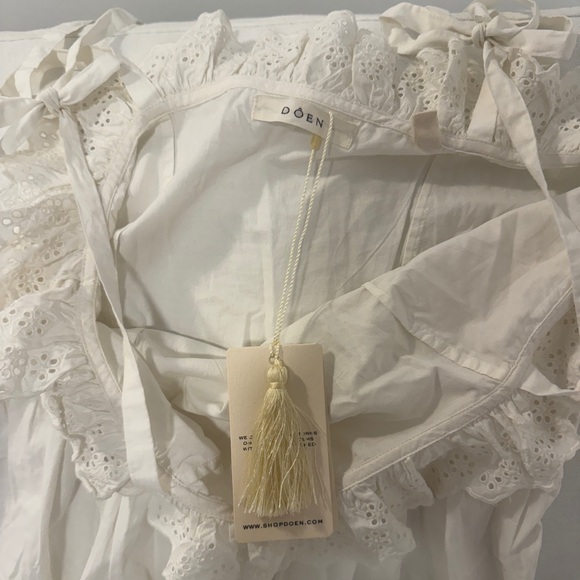 DÔEN white Vita Dress - Picture 9 of 11